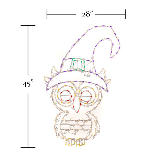 LED Owl Witch
