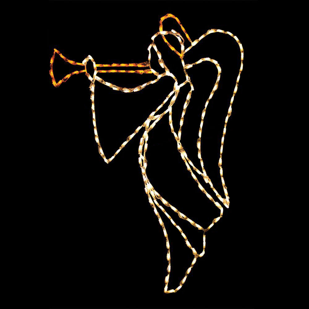 LED Nativity Angel Trumpeting