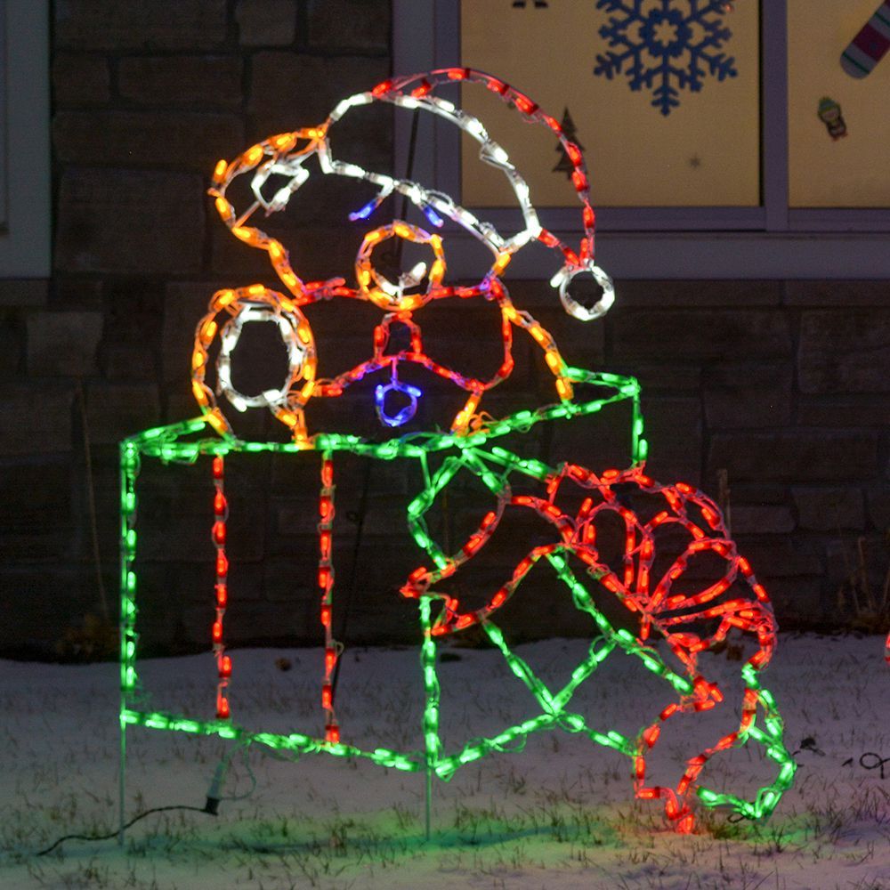 LED Teddy Bear in Gift Box