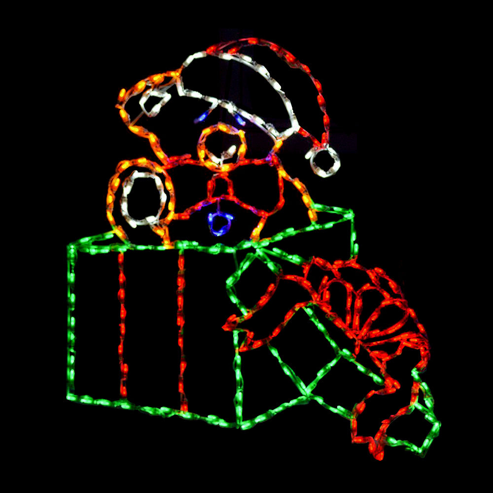LED Teddy Bear in Gift Box