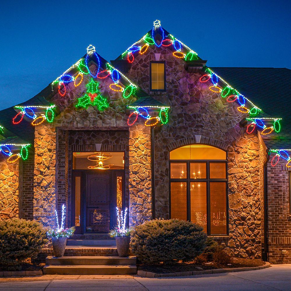 LED Light Bulb Linkable Christmas House Display
