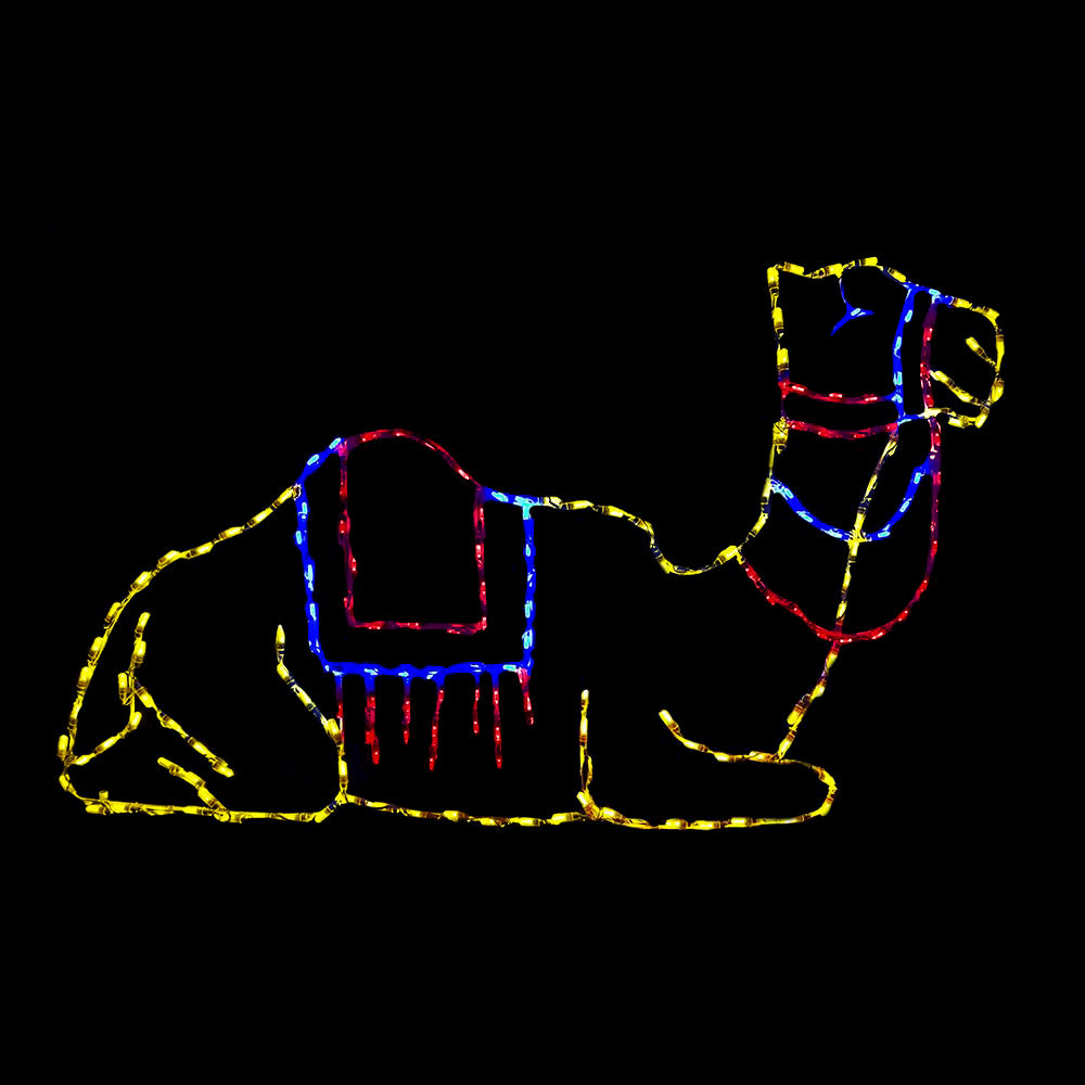 LED Nativity Camel Laying