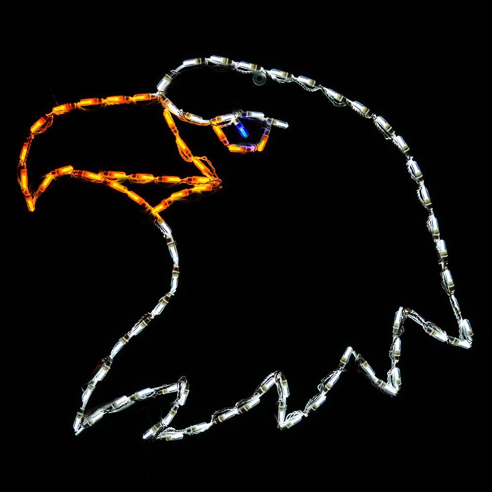 LED Bald Eagle's Head