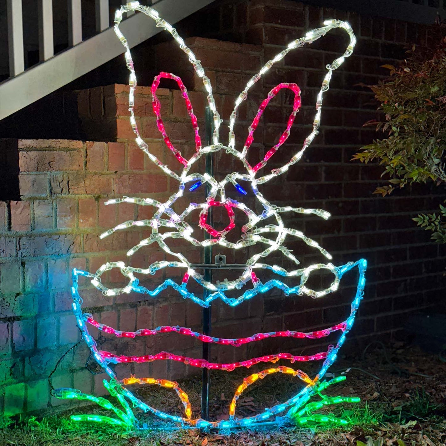 LED Easter Bunny in Easter Egg