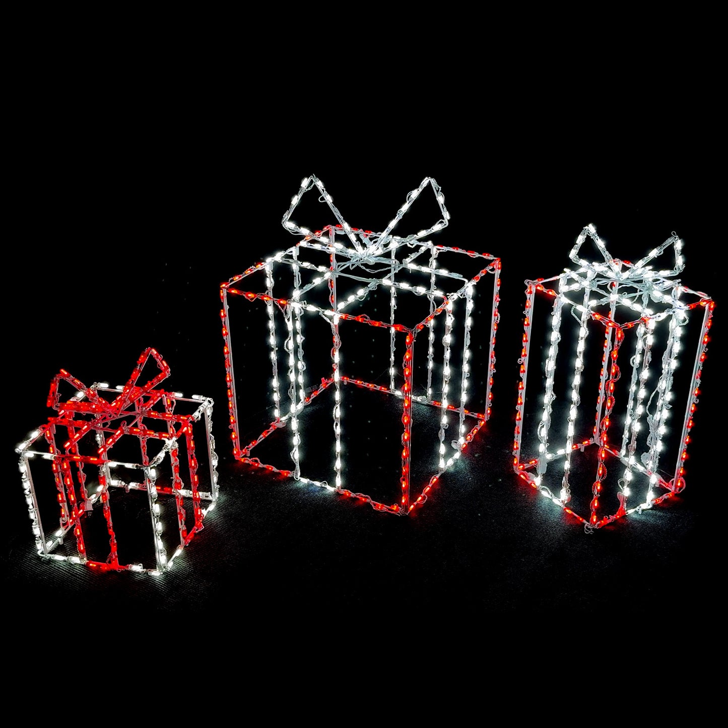 LED 3D Gift Box Large