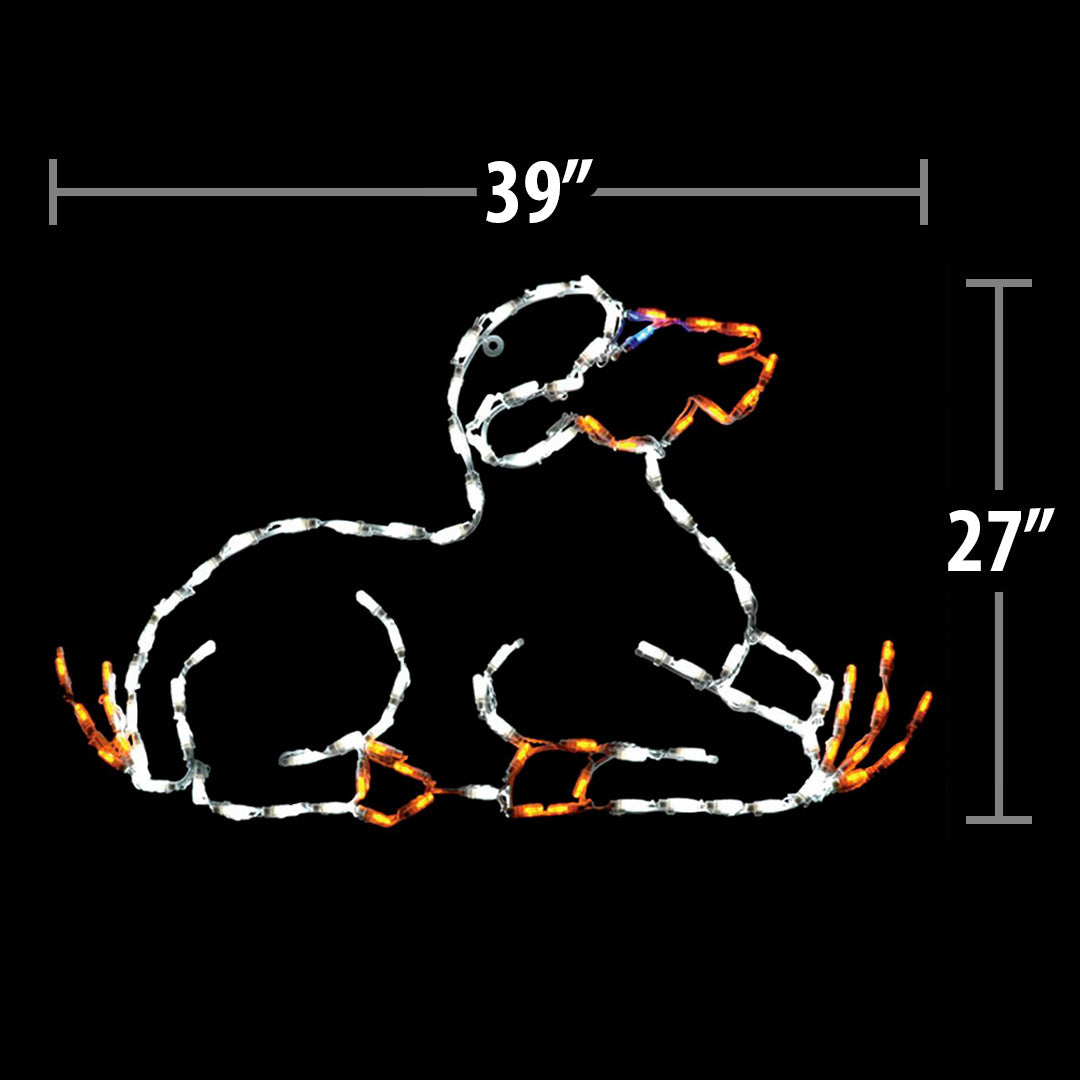 LED Nativity Lamb