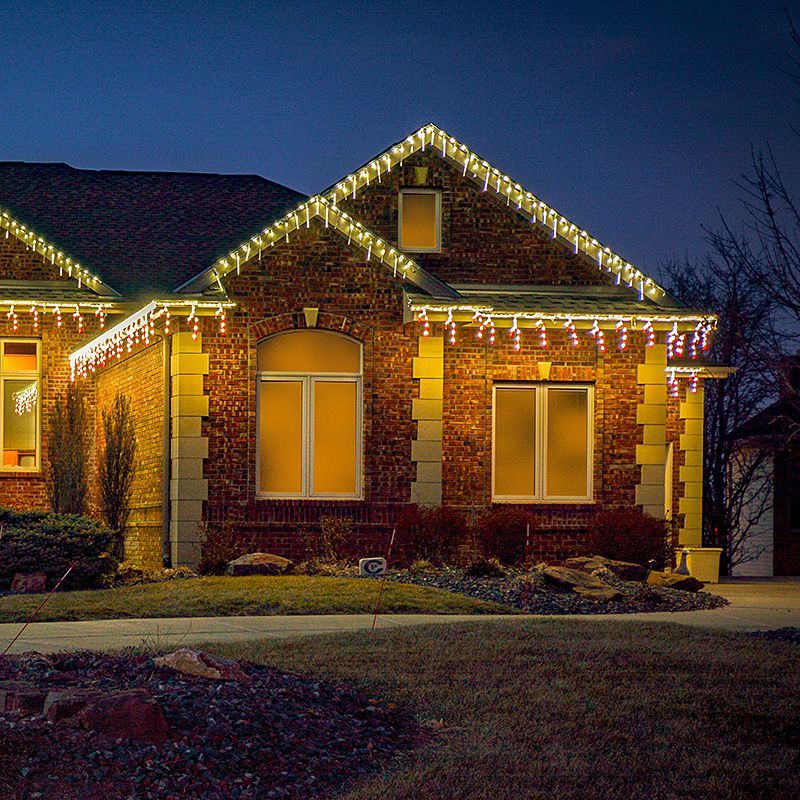 LED Candy Cane Linkable for Christmas Display