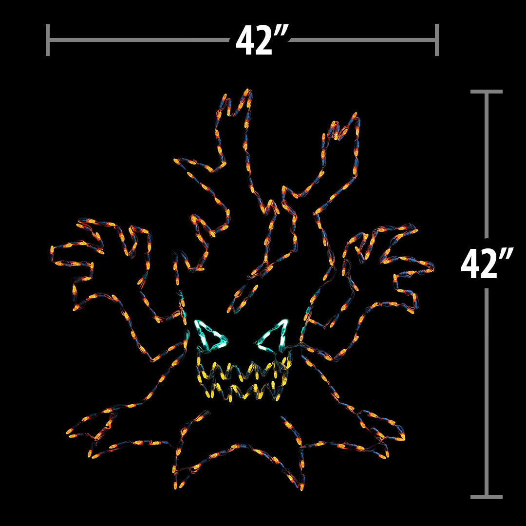 LED Haunted Tree