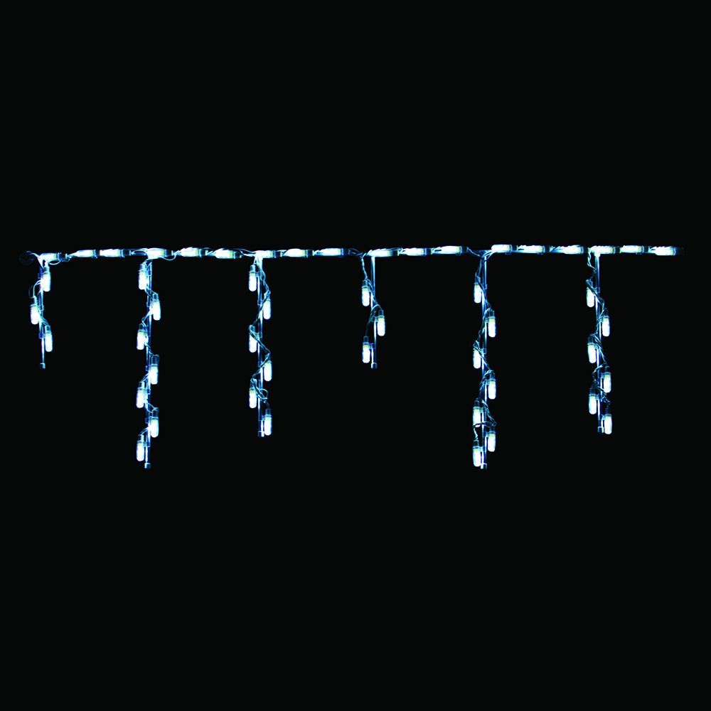 LED Icicle Cool White Linkable for Christmas Display