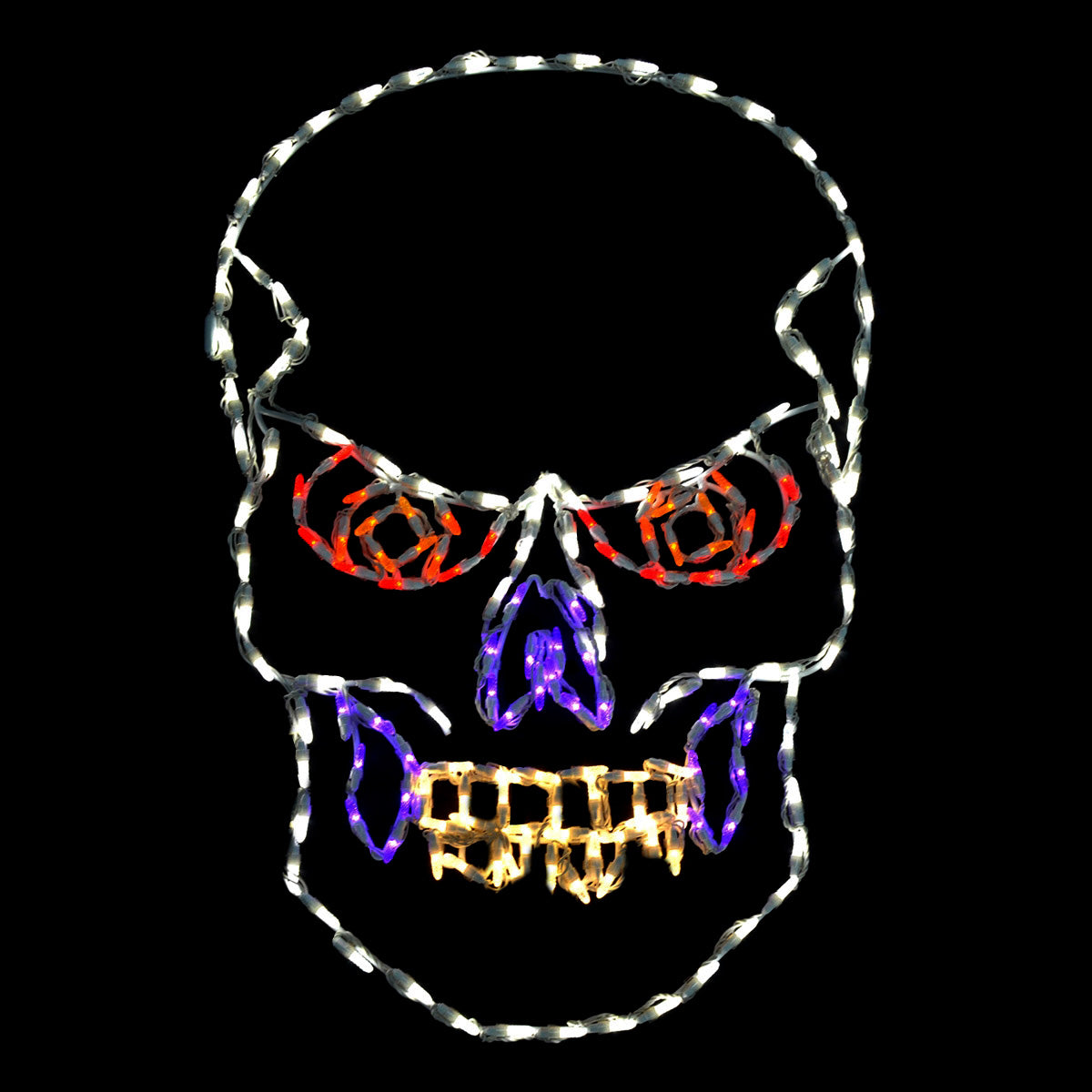 LED Skull Scary