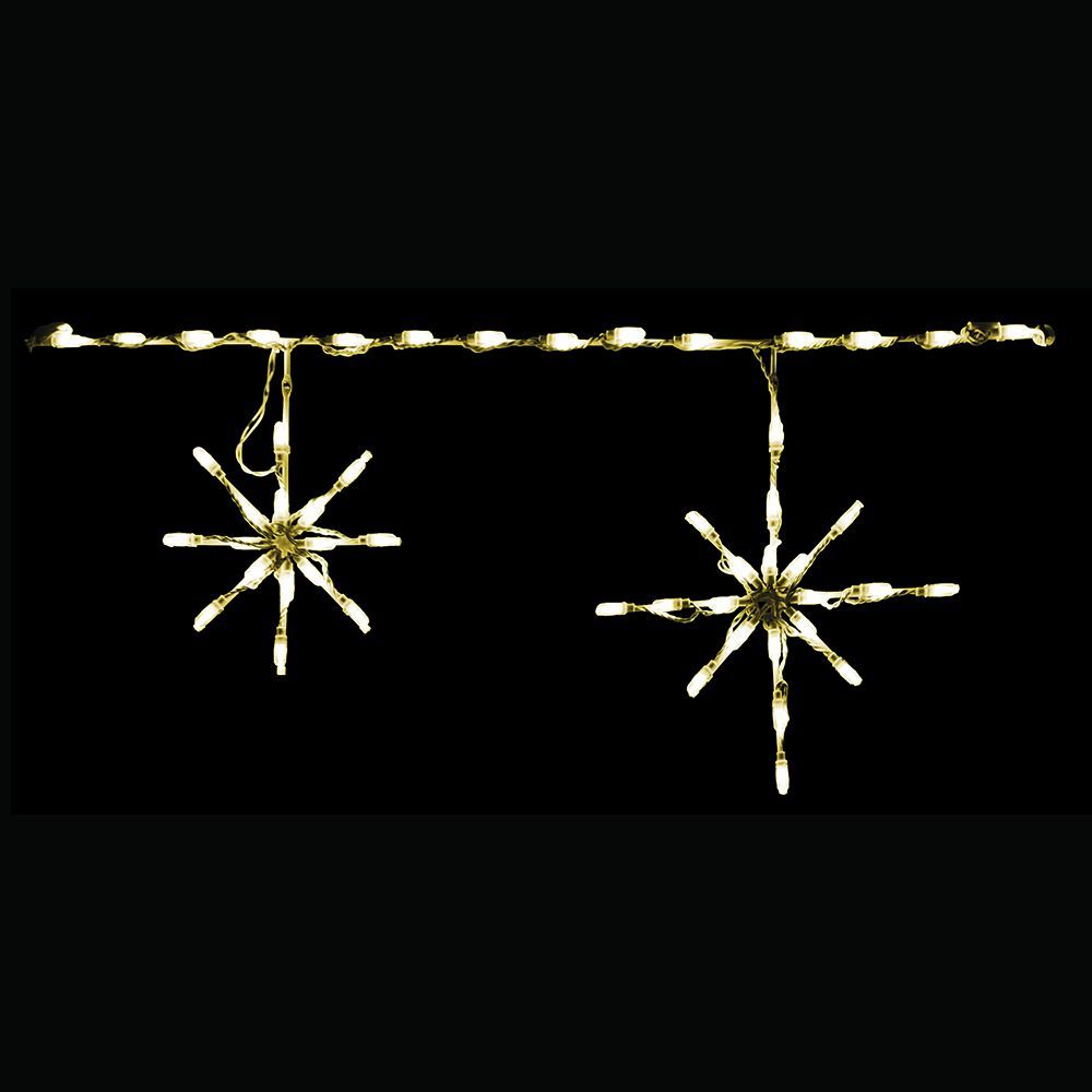 LED Snowflake Warm White Linkable for Christmas Display