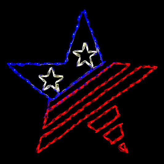 LED Star Flag