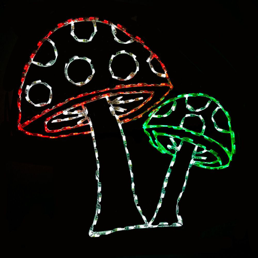 LED Mushroom Double
