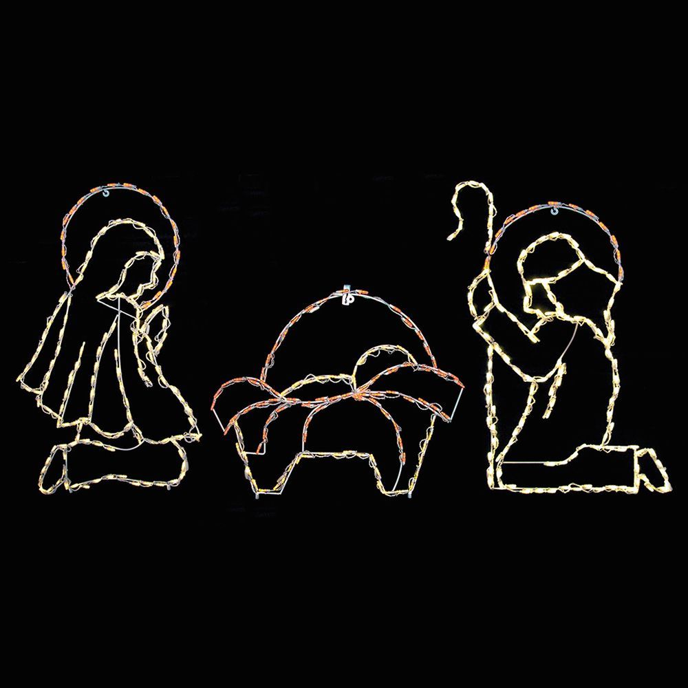 LED Nativity Scene