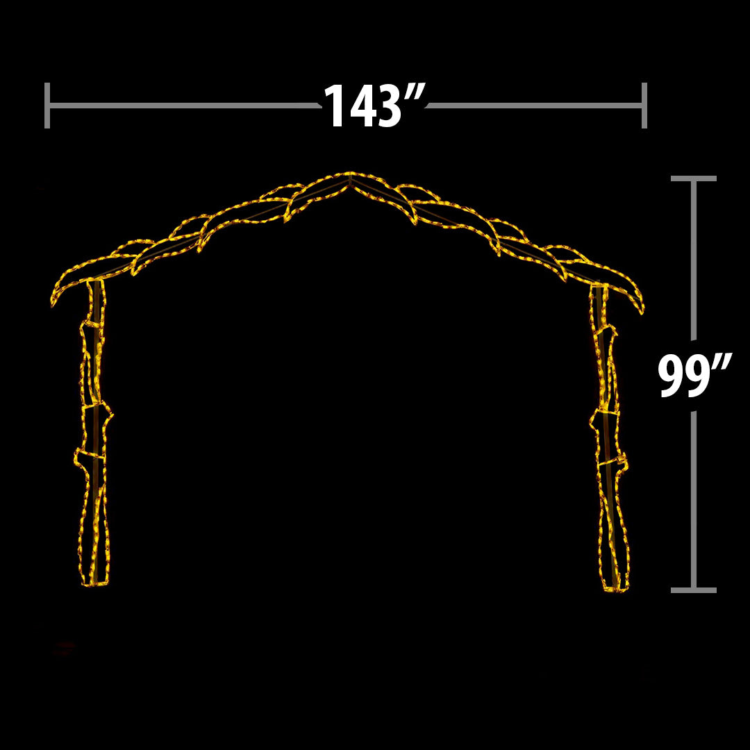 LED Nativity Stable Hut