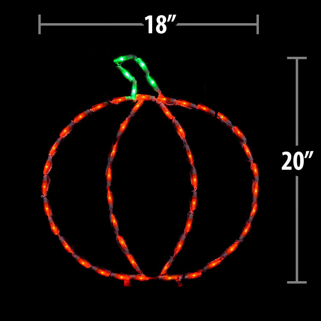 LED Pumpkin Large