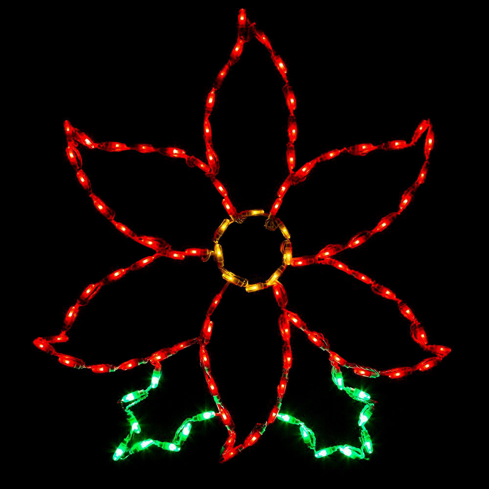 LED Poinsettia