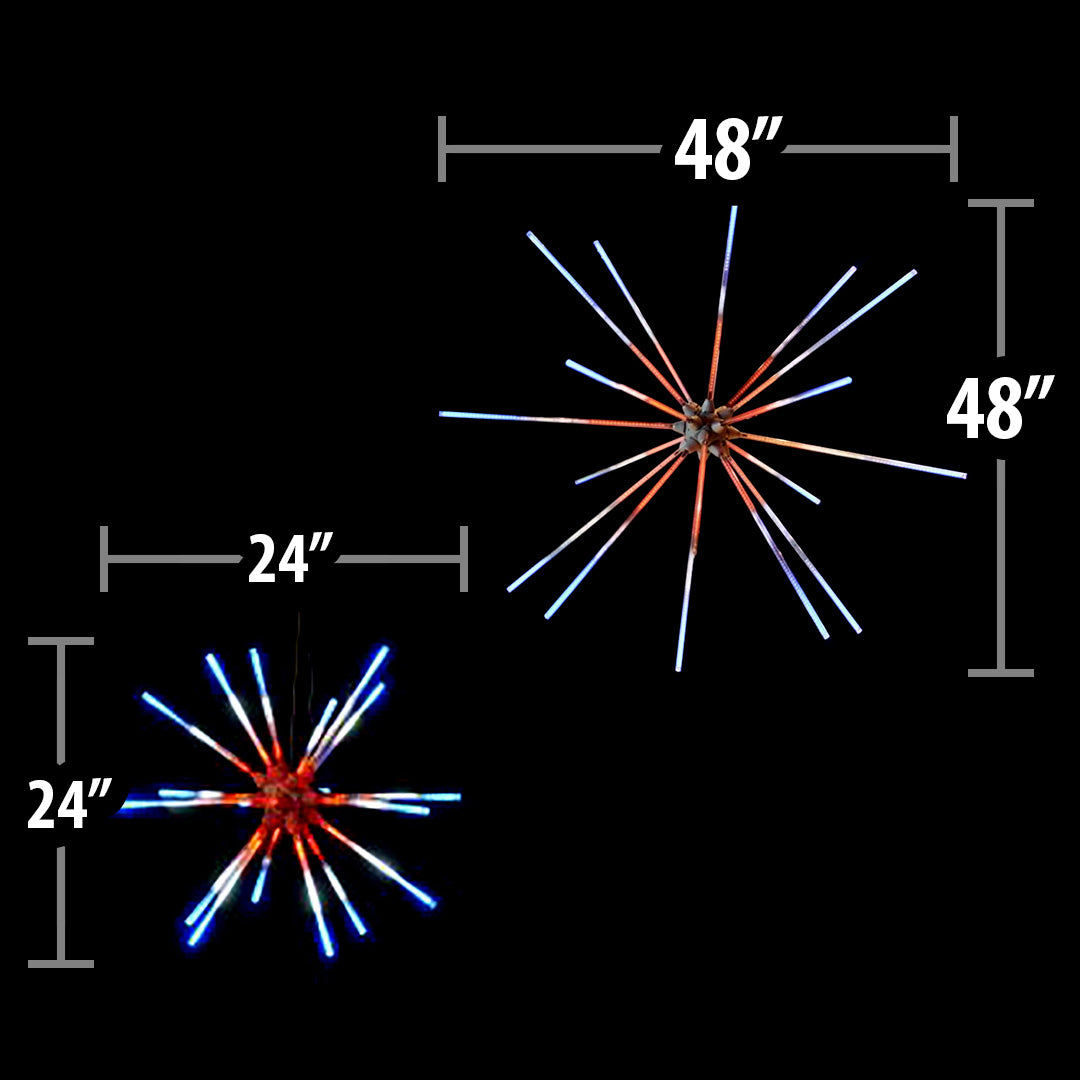 LED Firework Starburst
