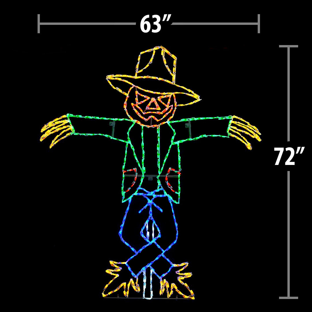 LED Scary Terry Scarecrow