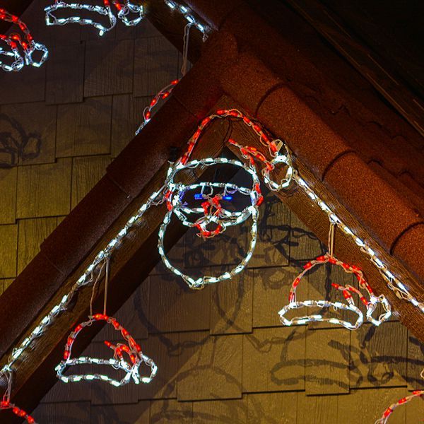 LED Santa Face