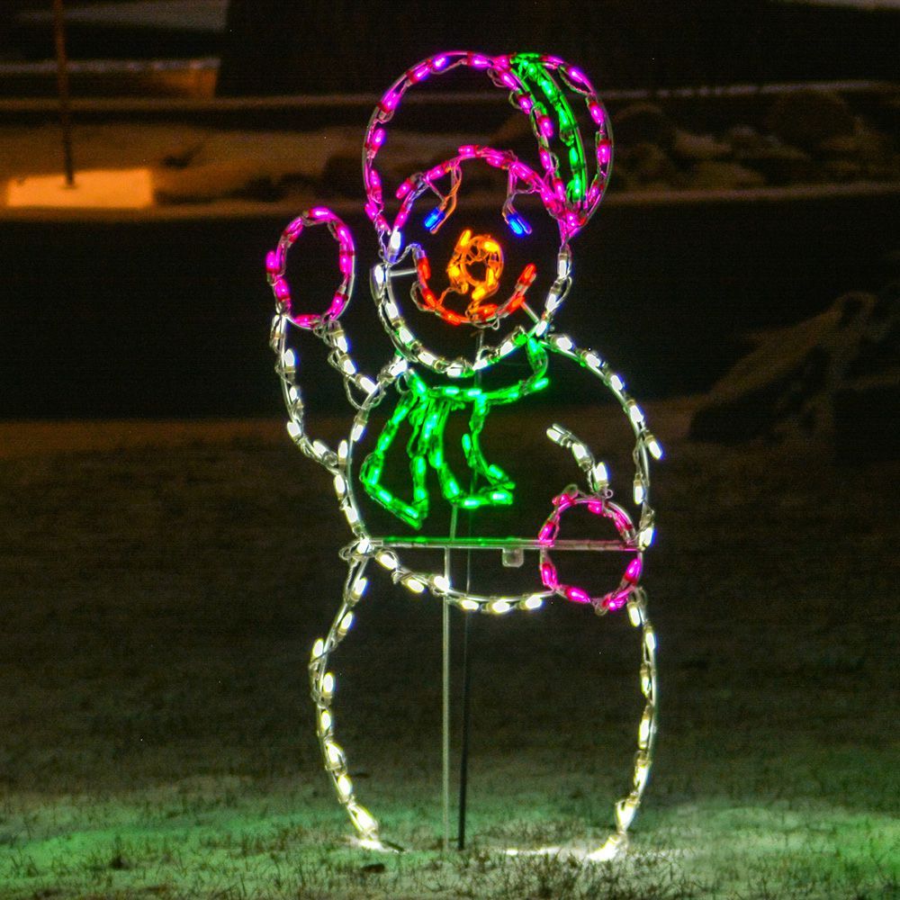 LED Snow Woman