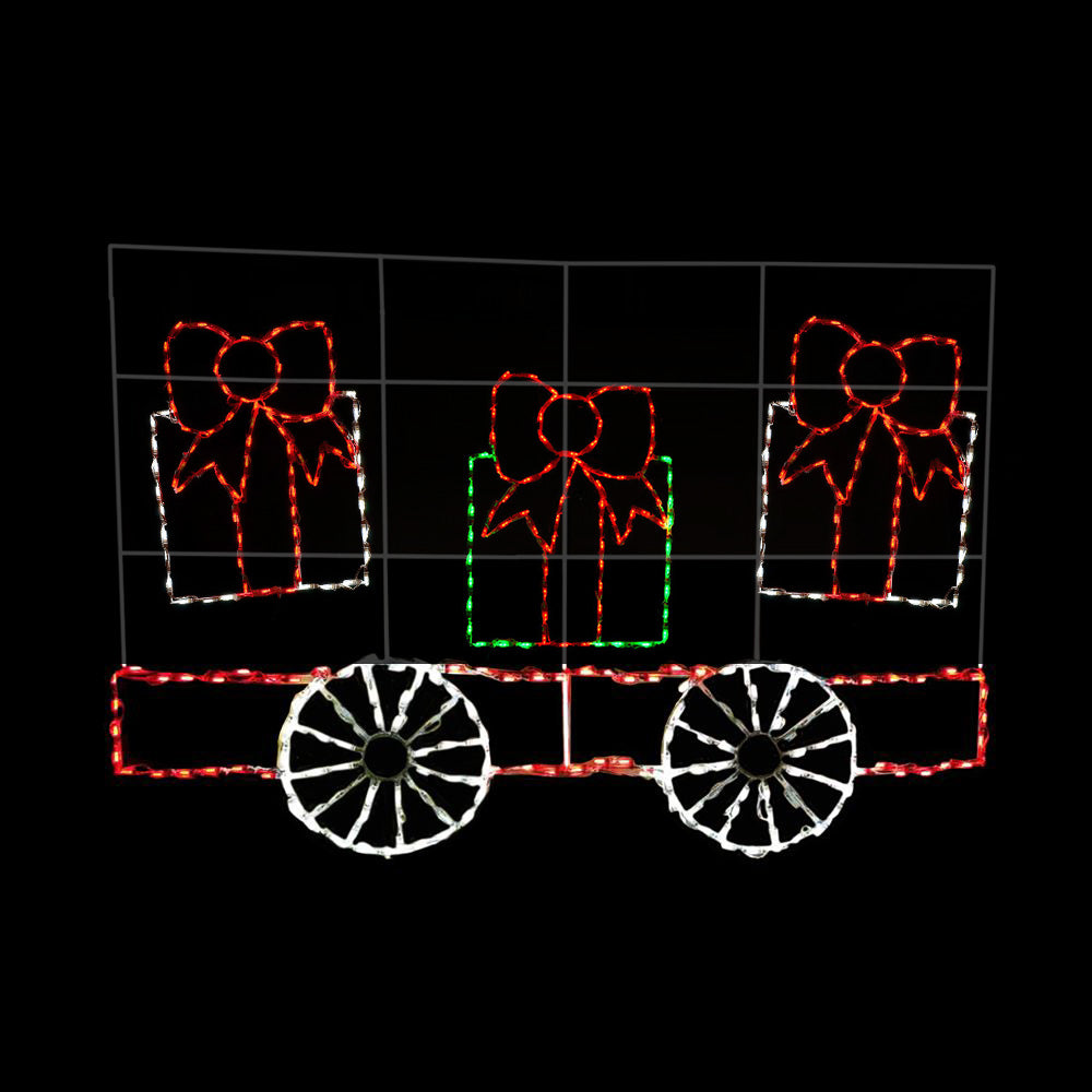 Animated LED Christmas Train Car Universal