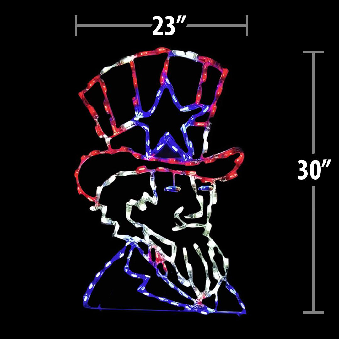 LED Uncle Sam