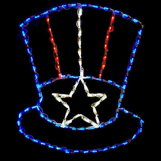 LED Uncle Sam Hat
