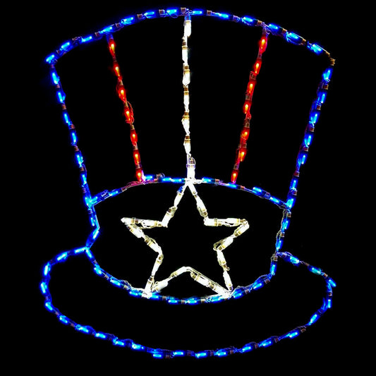 LED Uncle Sam Hat