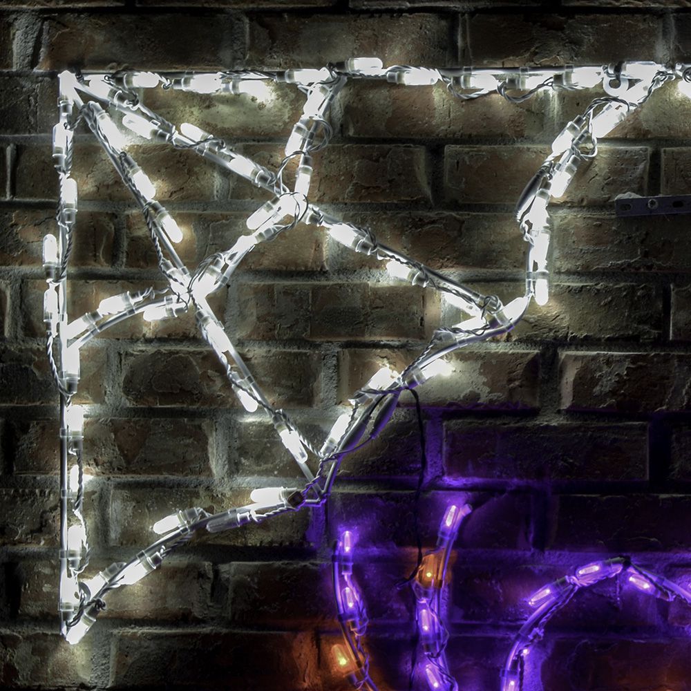 LED Spider Web Corner
