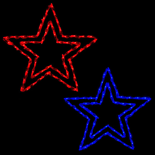 LED Star Double - 20"
