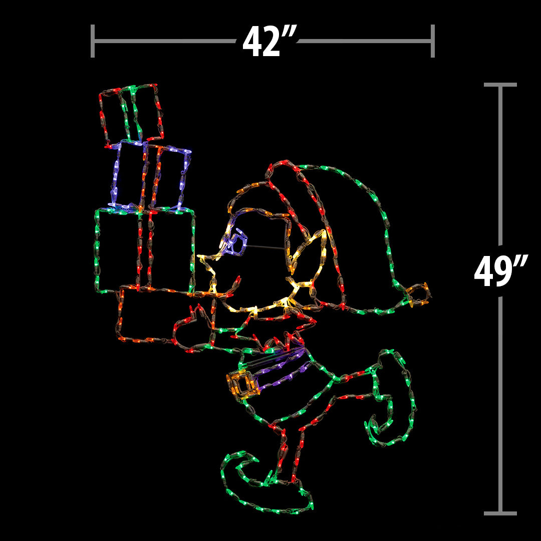 LED Elf Running
