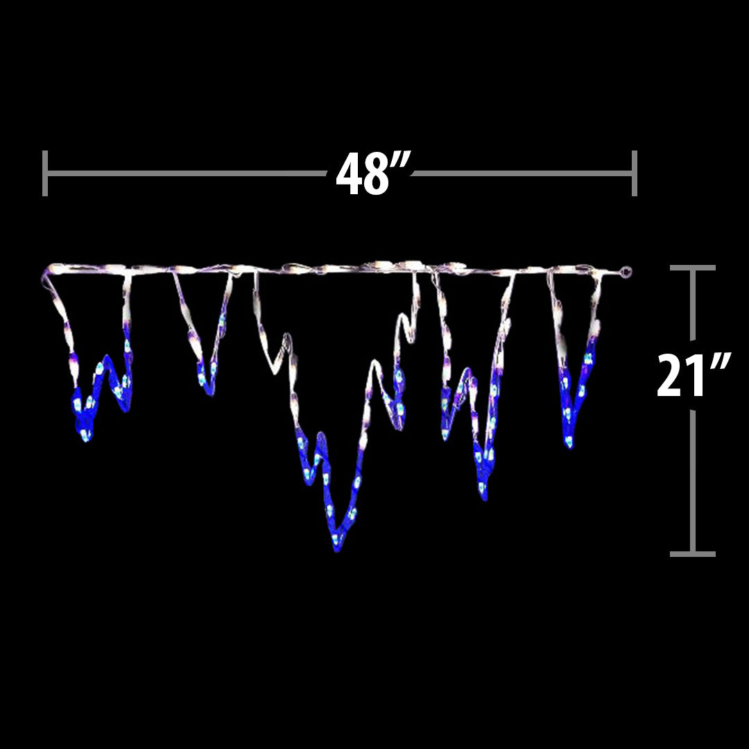LED Glacier Icicle Linkable