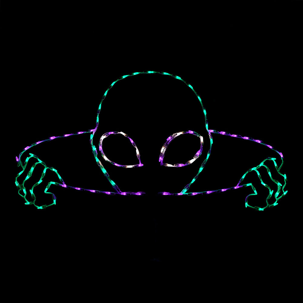 Animated LED Alien Rising