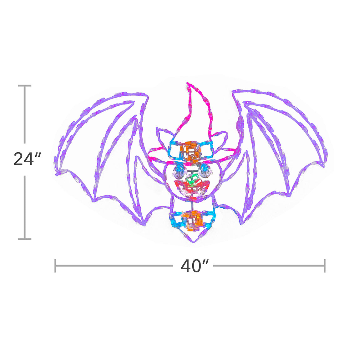 LED Bat Witch