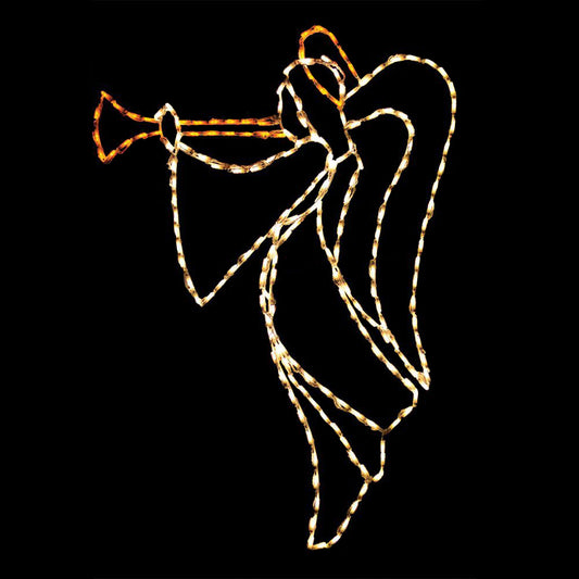 LED Nativity Angel Trumpeting