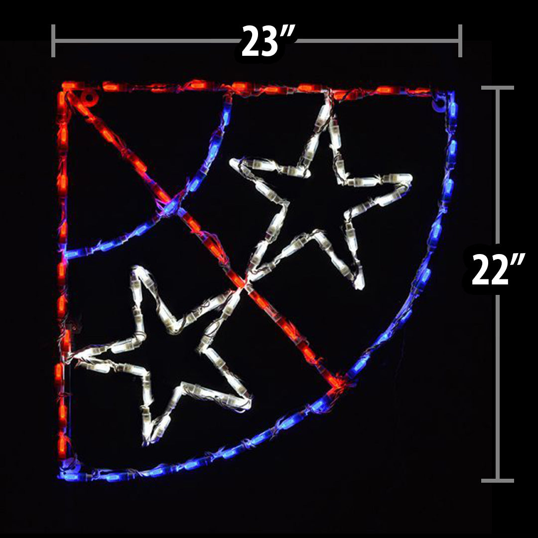 LED Independence Day Bunting