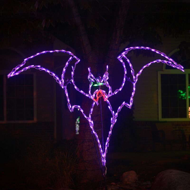 LED Bat | Wireframe Halloween Light Display