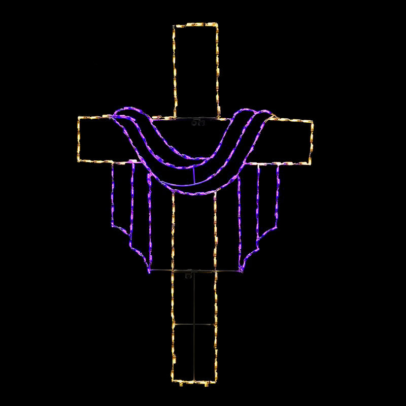 LED Cross – Holiday Lites Up