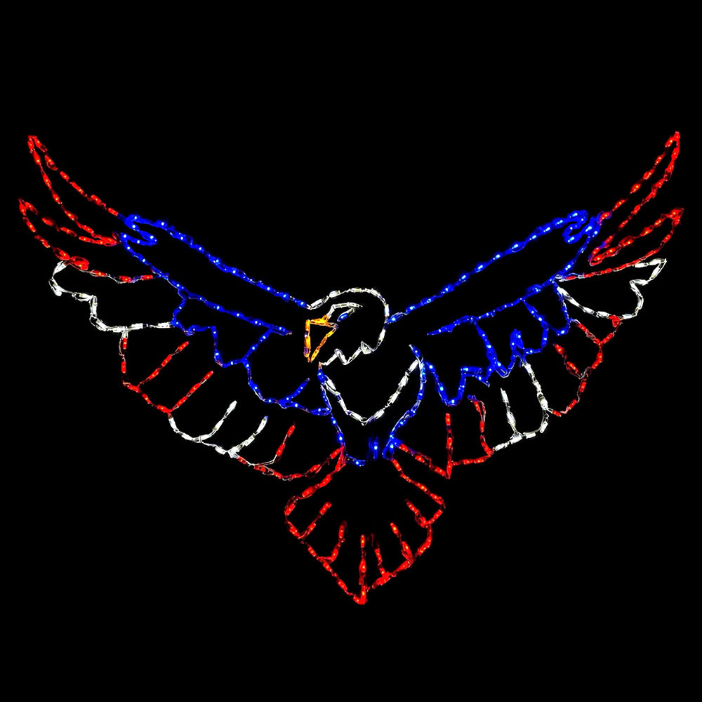 LED American Bald Eagle Soaring