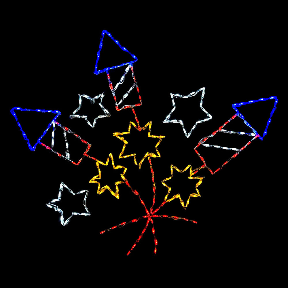 LED Firecracker Cluster