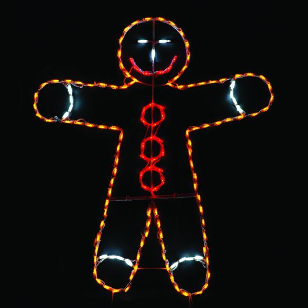 Target Led Gingerbread LED Gingerbread Boy – Holiday Lites Up