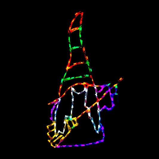 LED Gnome Witch