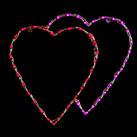 LED Heart Double