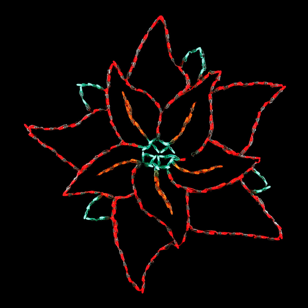 LED Poinsettia Large DELUXE