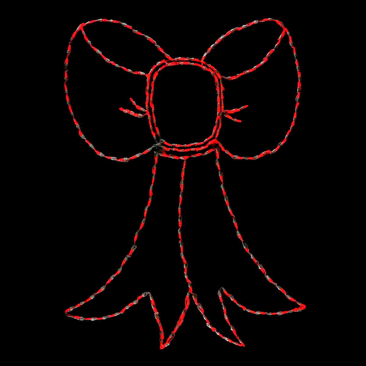 LED Red Bow 60" DELUXE