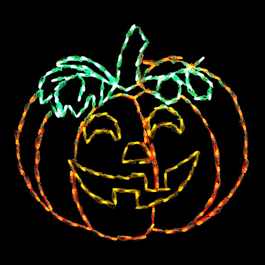 LED Jack-o'-Lantern Smiling