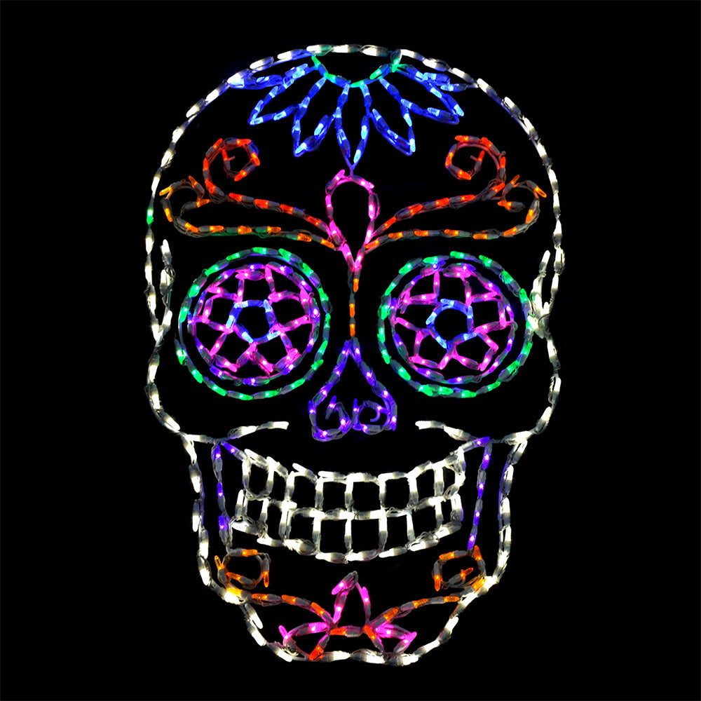 LED Sugar Skull Calavera