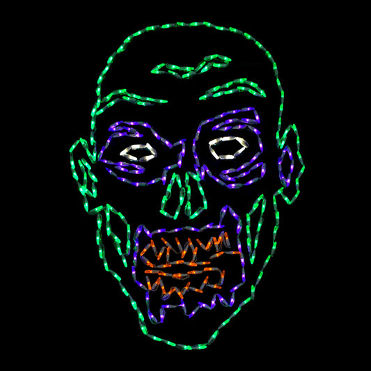 LED Zombie Face
