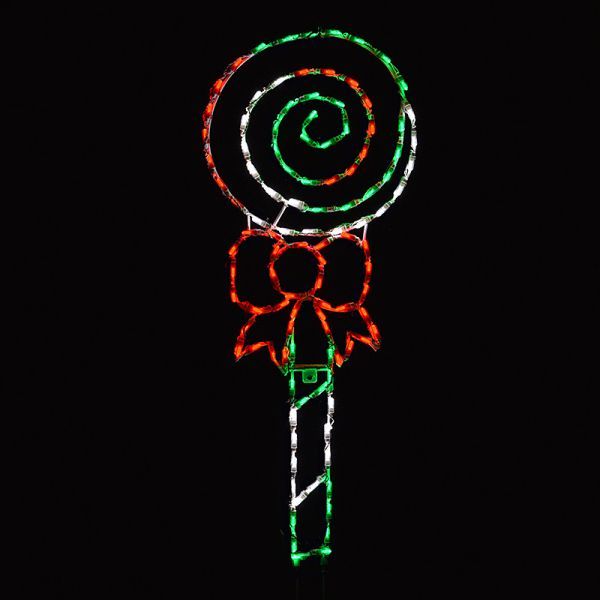 LED Lollipop Swirl